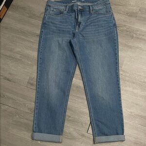 Old Navy Light Blue Ankle Jeans